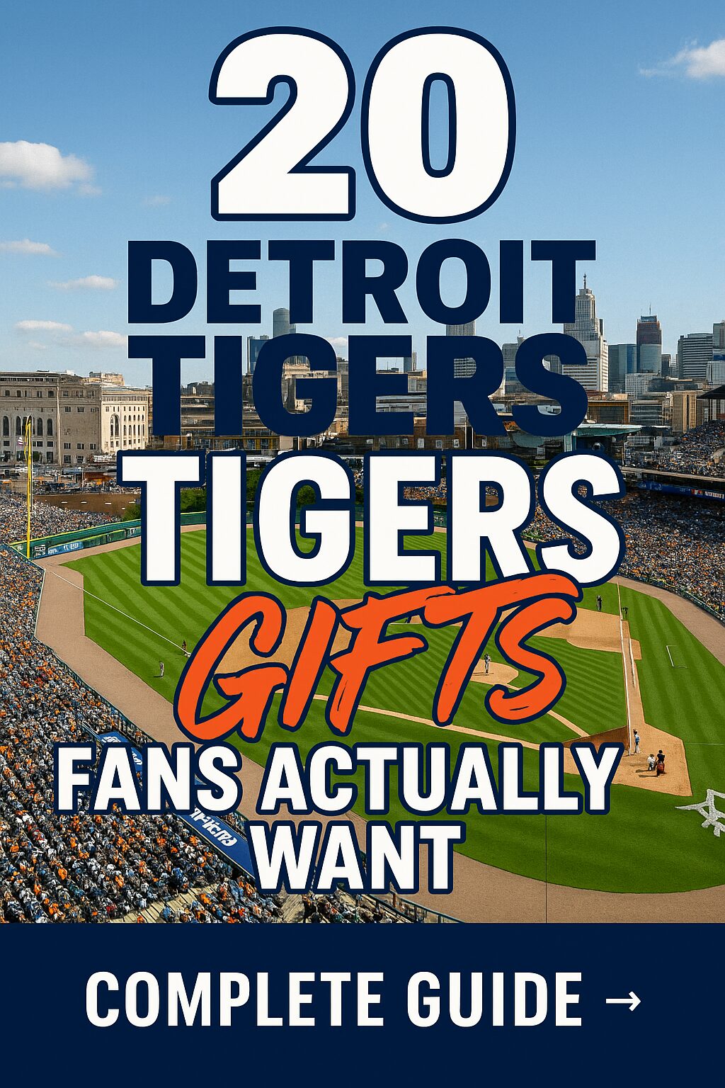 Detroit Tigers Gift Guide Pinterest Pin