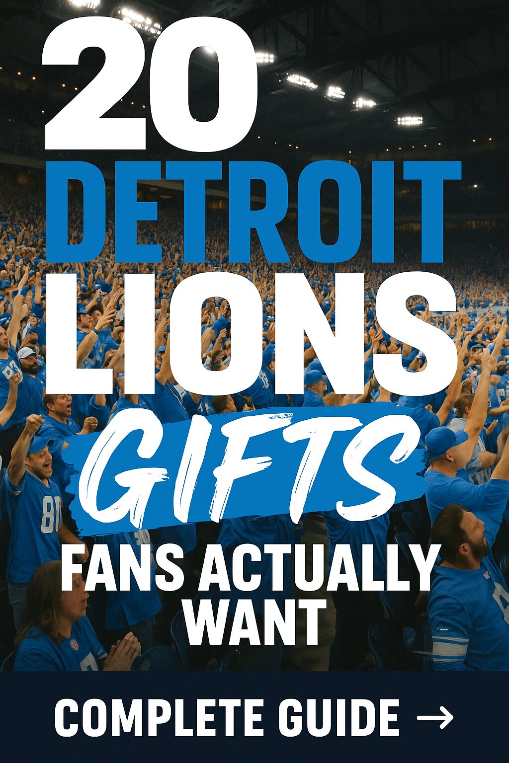 Detroit Lions Fan Gifts Pinterest Pin