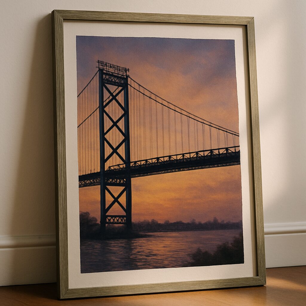 Ambassador Bridge Poster