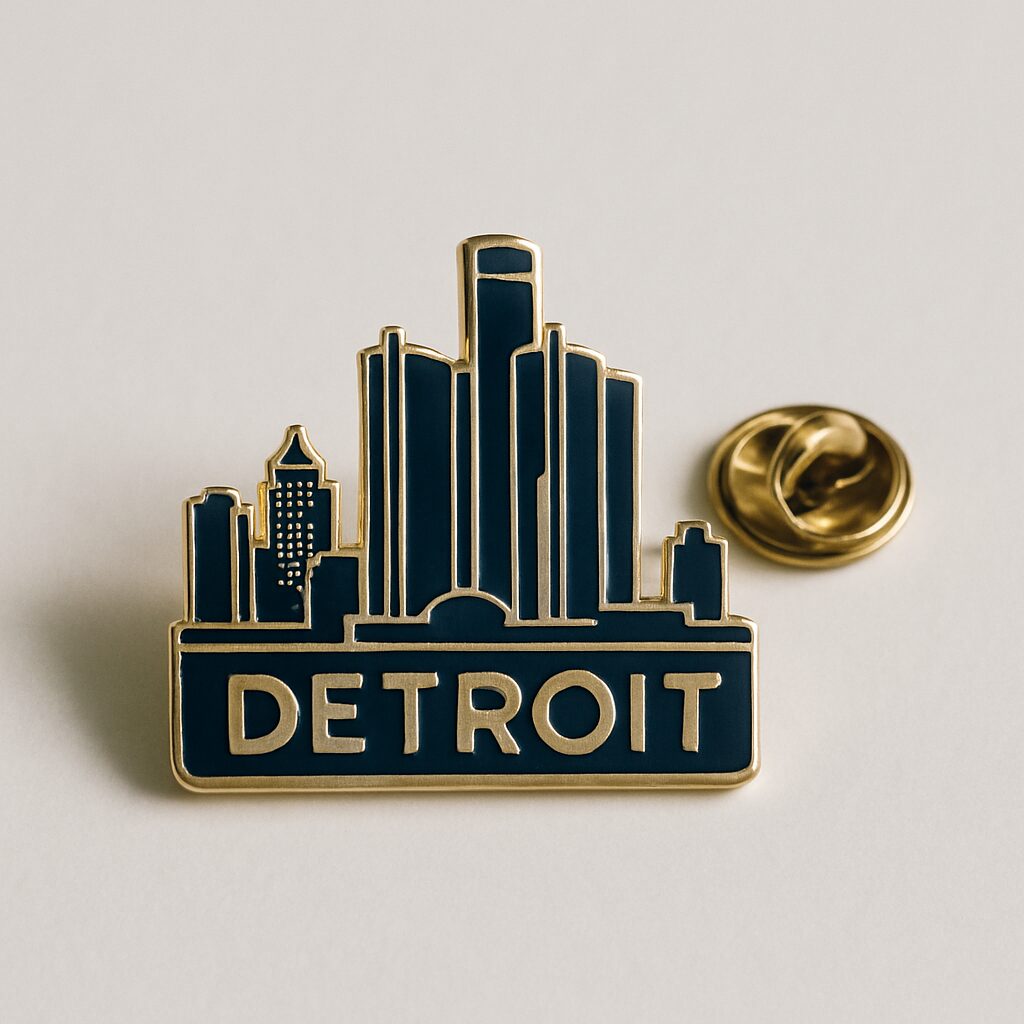 Detroit Enamel Pin