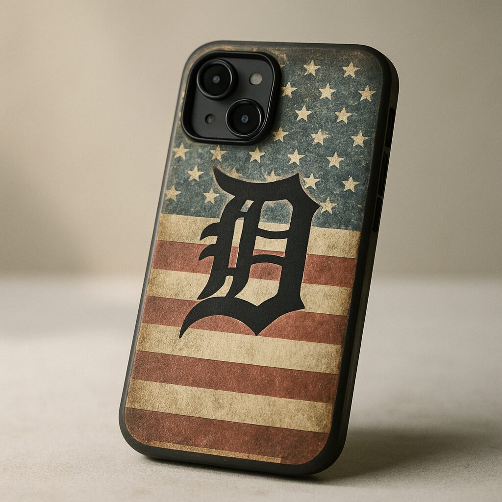 Detroit Old English D Phone Case