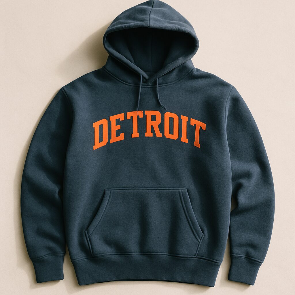 Detroit Script Hoodie