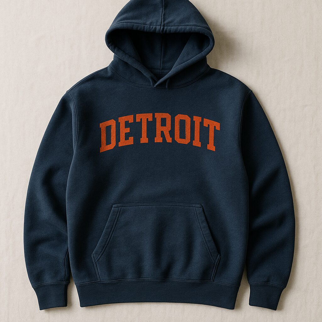 Detroit Script Hoodie